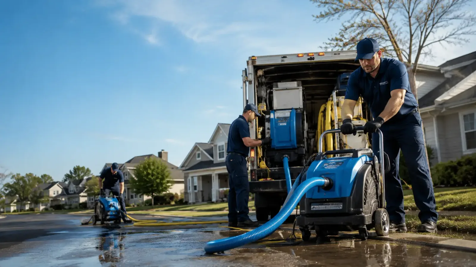 Flood Damage Cleanup in Alkol, WV